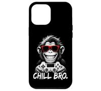Chill Bro - Cool Monkey with Sunglasses Gaming Funny Gamer Carcasa para iPhone 12 Pro MAX