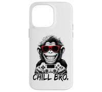 Chill Bro - Cool Monkey with Sunglasses Gaming Funny Gamer Carcasa para iPhone 14 Pro MAX