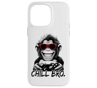 Chill Bro - N Cool Monkey with Sunglasses Gaming Funny Gamer Carcasa para iPhone 14 Pro MAX