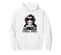 Chill Bro - N Cool Monkey with Sunglasses Gaming Funny Gamer Sudadera con Capucha