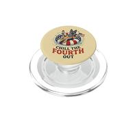 Chill El 4to Cuarto Pastor Alemán 4 de Julio Perro PopSockets PopGrip para MagSafe