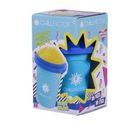 Chill Factor Color Shock Slushy Maker Totally Cool Blue - Reutilizable Slushy Maker Cup hecho en casa Squishies Cup Slushy Maker Juguete de cocina