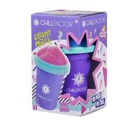 Chill Factor Colour Shock Power Purple - Taza Reutilizable para granizados, granizados caseros, Juguetes de Cocina