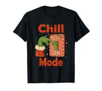 Chill Mode On - Diseño Navideño Divertido Camiseta