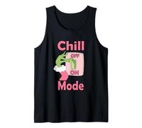 Chill Mode On - Diseño Navideño Divertido Camiseta sin Mangas