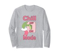 Chill Mode On - Diseño Navideño Divertido Manga Larga
