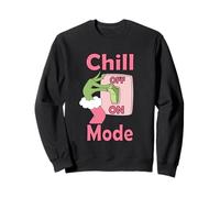 Chill Mode On - Diseño Navideño Divertido Sudadera