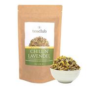 Chill N Lavendel 100g, mezcla de té de lavanda a granel, té de la tarde mezcla de té de hierbas con lavanda hinojo alcaravea anís, TeaClub Herbal Tea