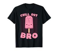 Chill out Bro Cute Ice Pop Vibes de Verano Camiseta