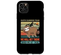 Chill Sloth Equipo de Escalada Llegaremos Montañas Carcasa para iPhone 11 Pro MAX