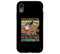 Chill Sloth Equipo de Escalada Llegaremos Montañas Carcasa para iPhone XR