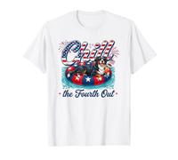 Chill The Fourth out Funny Bernese Mountain Dog 4th of July Camiseta