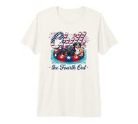 Chill The Fourth out Funny Bernese Mountain Dog 4th of July Camiseta Premium