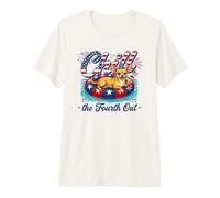 Chill The Fourth out Funny Chihuahua Dog USA 4th of July Camiseta Premium