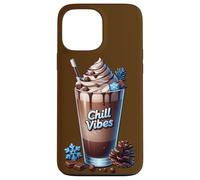 Chill Vibes Graphic For Hot Cocoa Lovers Winter Coffee Latte Carcasa para iPhone 13 Pro MAX