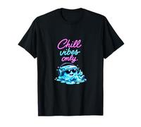 Chill Vibes Only HVAC Termostato Humor Gráfico Camiseta