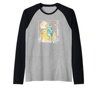 Chill Warrior Capibara Samurai Roedor Bushido Ronin Camiseta Manga Raglan