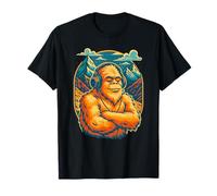 Chill Yeti Litseing a la música, Amante de la montaña Camiseta