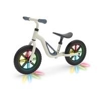 Chillafish Bicicleta Unisex Juvenil Charlie Glow, Beige, 10 Pulgadas