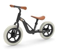 Chillafish Charlie Bicicleta Equilibrio Ligera - Asa de Transporte, Asiento y Manillar Ajustable. Ruedas 10 Pulgadas a Prueba de Pinchazos - Asiento Moldeado a Medida. para Niños 18-48 Meses, Negro