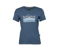 CHILLAZ Camiseta de escalada para mujer Iseo Time to Chill azul oscuro | 40
