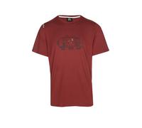 CHILLAZ Camiseta de escalada Van Life para hombre rojo oscuro | S
