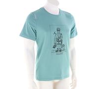 Chillaz Homo Mons Ascendere Caballeros T-Shirt XL Azul claro