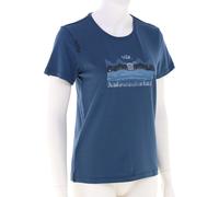 Chillaz Iseo Time To Chill Mujer T-Shirt 40 Azul oscuro