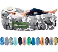 CHILLBO SHWAGGINS Baggins - La mejor hamaca inflable para sofá de aire y flotador de piscina ¡Se envía rápido! Regalo ideal para exteriores, tumbona de aire para uso en interiores o exteriores o silla