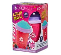 ChillFactor- Vaso para apretar Máquina Berry Burst-Taza Reutilizable caseros. Juguetes de Cocina para Hacer granizados, Color Rosso, Small (Character Options LTD 07953)
