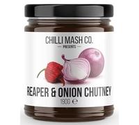 Chilli Mash Company - Reaper & Onion Chutney/Chutney de cebolla y segador - Tarro de vidrio de 6.70 oz / 190 gr