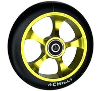 Chilli Pro Scooter Reaper Reloaded Rebel Stunt Roller Roller 120 mm I Trick I Tret I Roller I Wheel Gold Lime