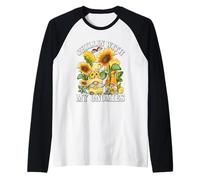 Chillin with My Gnomies and Spring Sunflower GNOME For Mom Camiseta Manga Raglan
