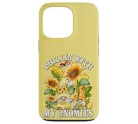 Chillin with My Gnomies and Spring Sunflower GNOME For Mom Carcasa para iPhone 13 Pro