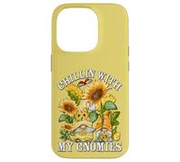 Chillin with My Gnomies and Spring Sunflower GNOME For Mom Carcasa para iPhone 14 Pro