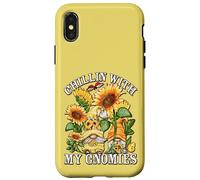 Chillin with My Gnomies and Spring Sunflower GNOME For Mom Carcasa para iPhone X/XS