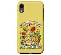 Chillin with My Gnomies and Spring Sunflower GNOME For Mom Carcasa para iPhone XR