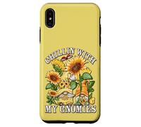 Chillin with My Gnomies and Spring Sunflower GNOME For Mom Carcasa para iPhone XS MAX