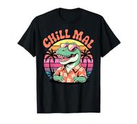 Chillmal Dinosaurs Wild Animal Tyrannosaurus T Rex Dinosaur Camiseta