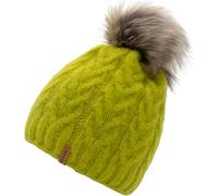 CHILLOUTS Flora Hat - Gorro con pompón - Lime - OneSize - Made in Europe