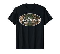Chillwave Camo Classic Throwback Aesthetic Camiseta