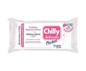 Chilly Delicado Pocket 12 Toallitas Intimas - Piel y Mucosas Sensibles