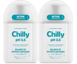Chilly Extra Protección Gel Íntimo (Paquete de 2)