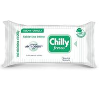Chilly - Juego de 12 toallitas íntimas frescas verdes para jabones y cosméticos