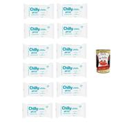 Chilly PH 3.5 Salviettine Intime, Paños íntimos antiolor 12 paquetes + Polpa Italian Gourmet 400 gr