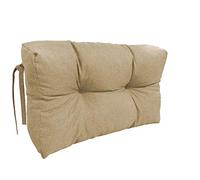 chilly pilley Almohadilla De Palet Copos De Espuma Cojín De Palet Tapicería De Palet Muebles De Palet Sofá De Palet Respaldo Acolchado Cojín del Asiento (Cojín Lateral 65x40x15, Cappuccino)