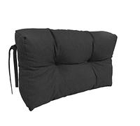 chilly pilley Almohadilla De Palet Copos De Espuma Cojín De Palet Tapicería De Palet Muebles De Palet Sofá De Palet Respaldo Acolchado Cojín del Asiento (Cojines Laterales 60x40x15, Negro)