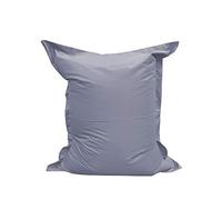 chilly pilley Beanbag L XL XXL Cojín De Suelo Beanbag Relleno De Espuma De Poliestireno Beanbag Gigante para Acostarse Y Sentarse Resistente Al Agua Repelente Al Agua (100x155, Azul Paloma)