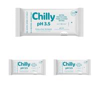 Chilly Pocket - Toallitas Ph 3.5, Íntimas Aptas Para Uso Diario, Fórmula Extra-protección, Es, 12 Unidad (Paquete de 3)