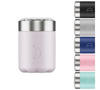 Chilly's Termo para Alimentos - Contenedor de Alimentos Reutilizable de Acero Inoxidable de - Aislamiento de Doble Pared para Mantener los Alimentos Calientes o Fríos - Resplandor Violeta, 300ml (5056243502011)